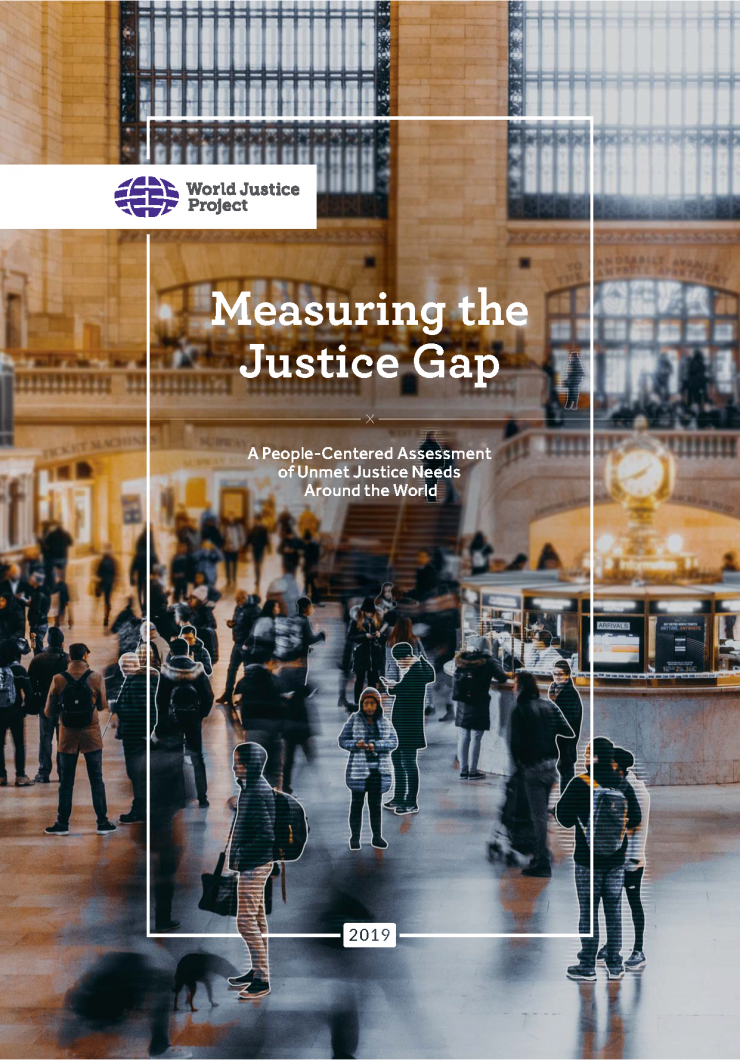Measuring The Justice Gap World Justice Project